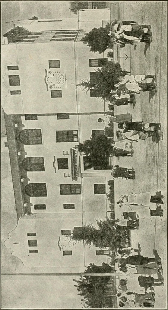 An illustration from Physical education complete for schools and playgrounds, 1917, leaf 127