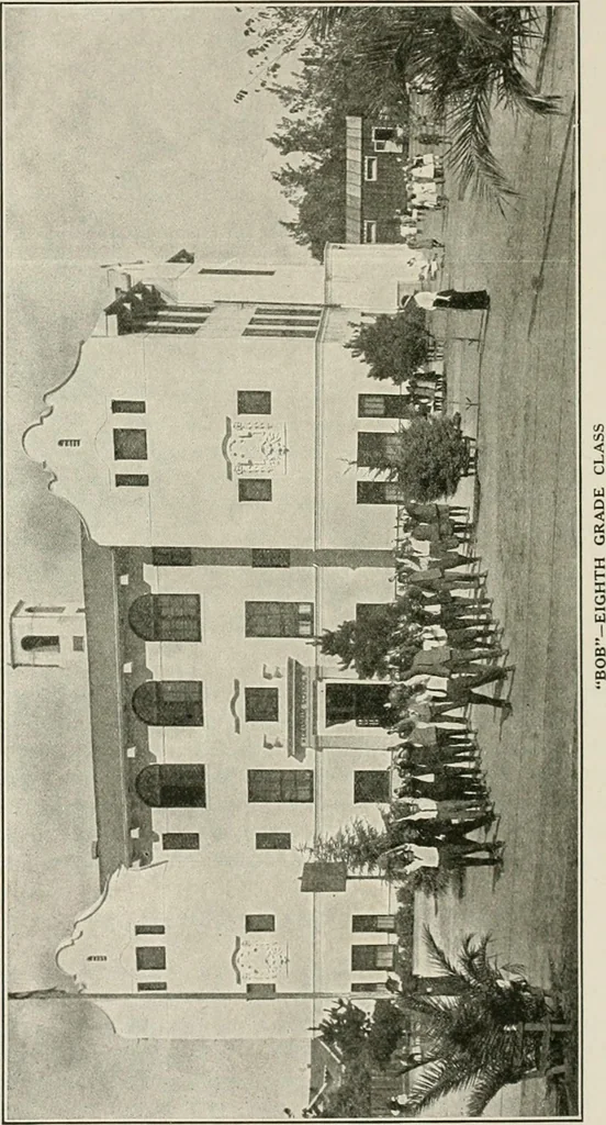An illustration from Physical education complete for schools and playgrounds, 1917, leaf 145