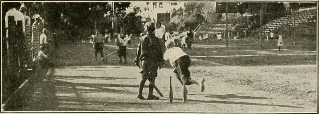 An illustration from Physical education complete for schools and playgrounds, 1917, leaf 18