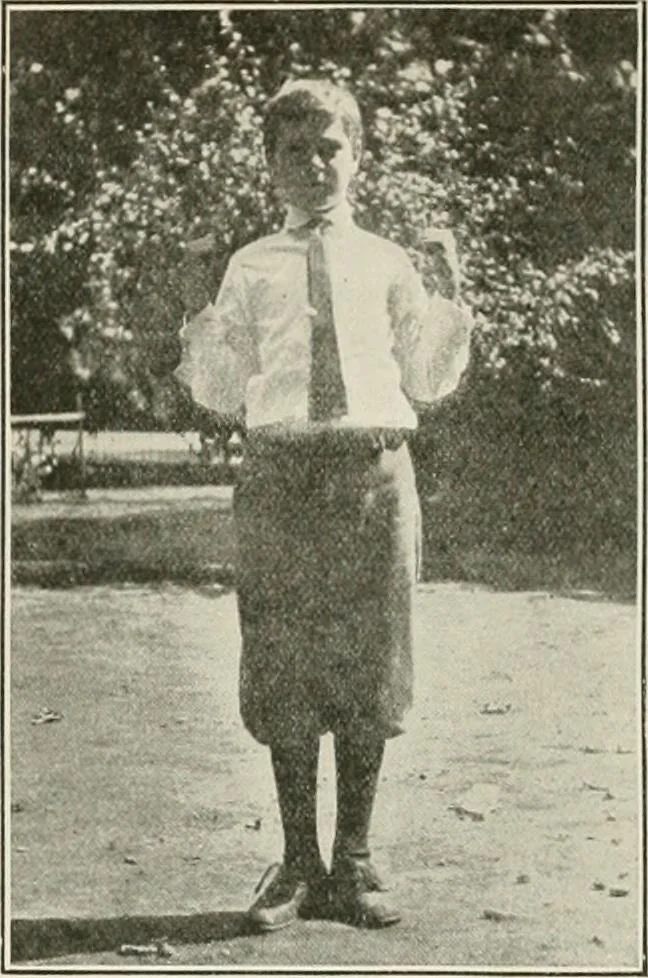 An illustration from Physical education complete for schools and playgrounds, 1917, leaf 41