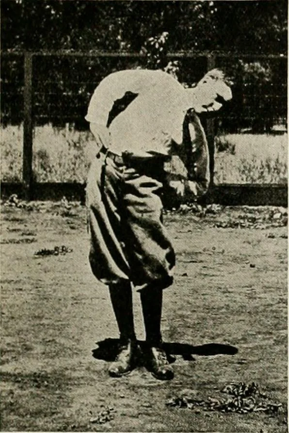 An illustration from Physical education complete for schools and playgrounds, 1917, leaf 44