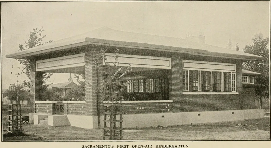 An illustration from Physical education complete for schools and playgrounds, 1917, leaf 7