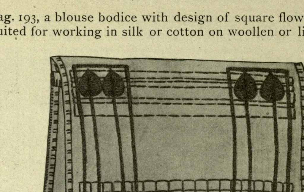 An illustration from Educational needlecraft, 1911, leaf 142
