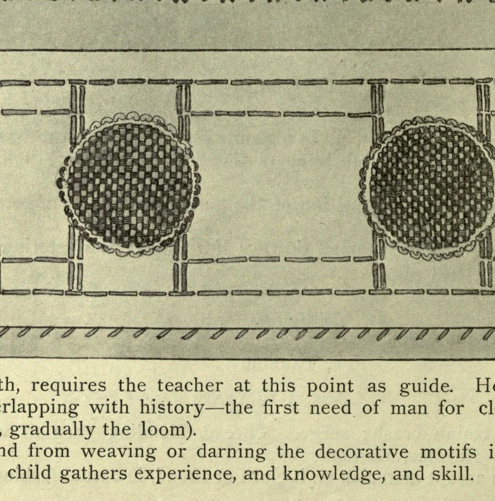 An illustration from Educational needlecraft, 1911, leaf 56