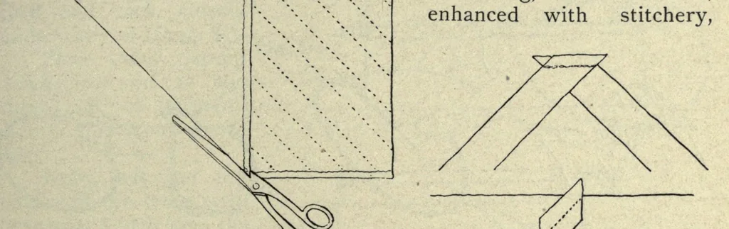 An illustration from Educational needlecraft, 1911, leaf 77