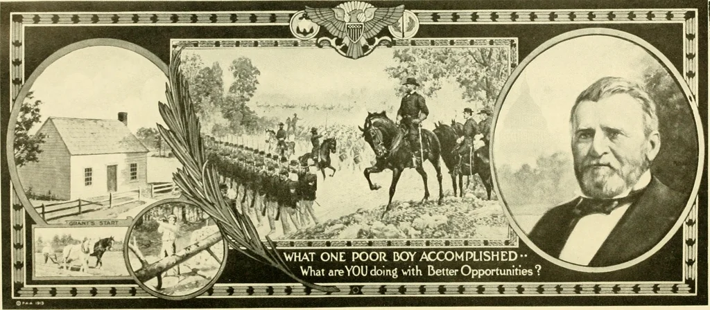 An illustration from Educational posters : designed and lithographed for and posted by the members of the Poster Advertising Association, Inc. .., 1914, leaf 20