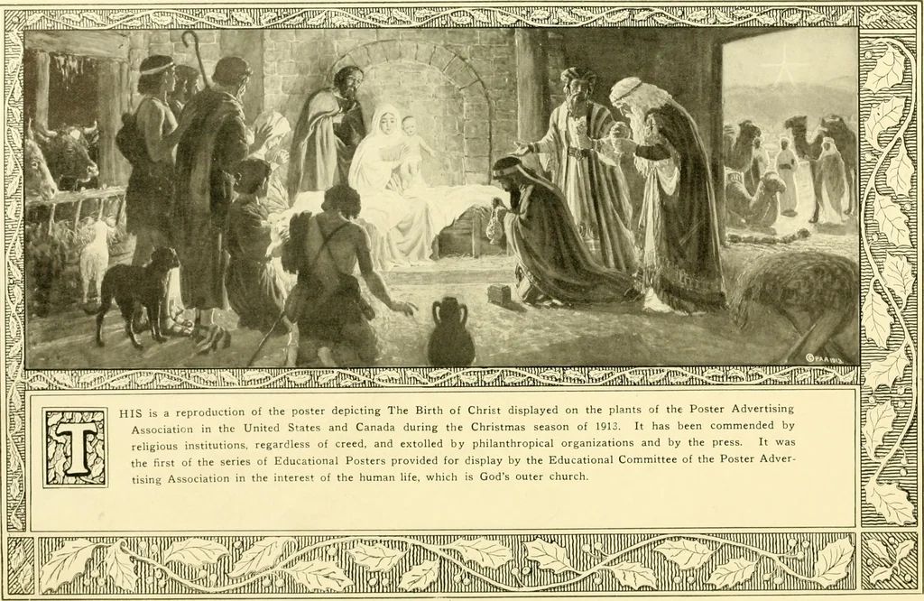 An illustration from Educational posters : designed and lithographed for and posted by the members of the Poster Advertising Association, Inc. .., 1914, leaf 6