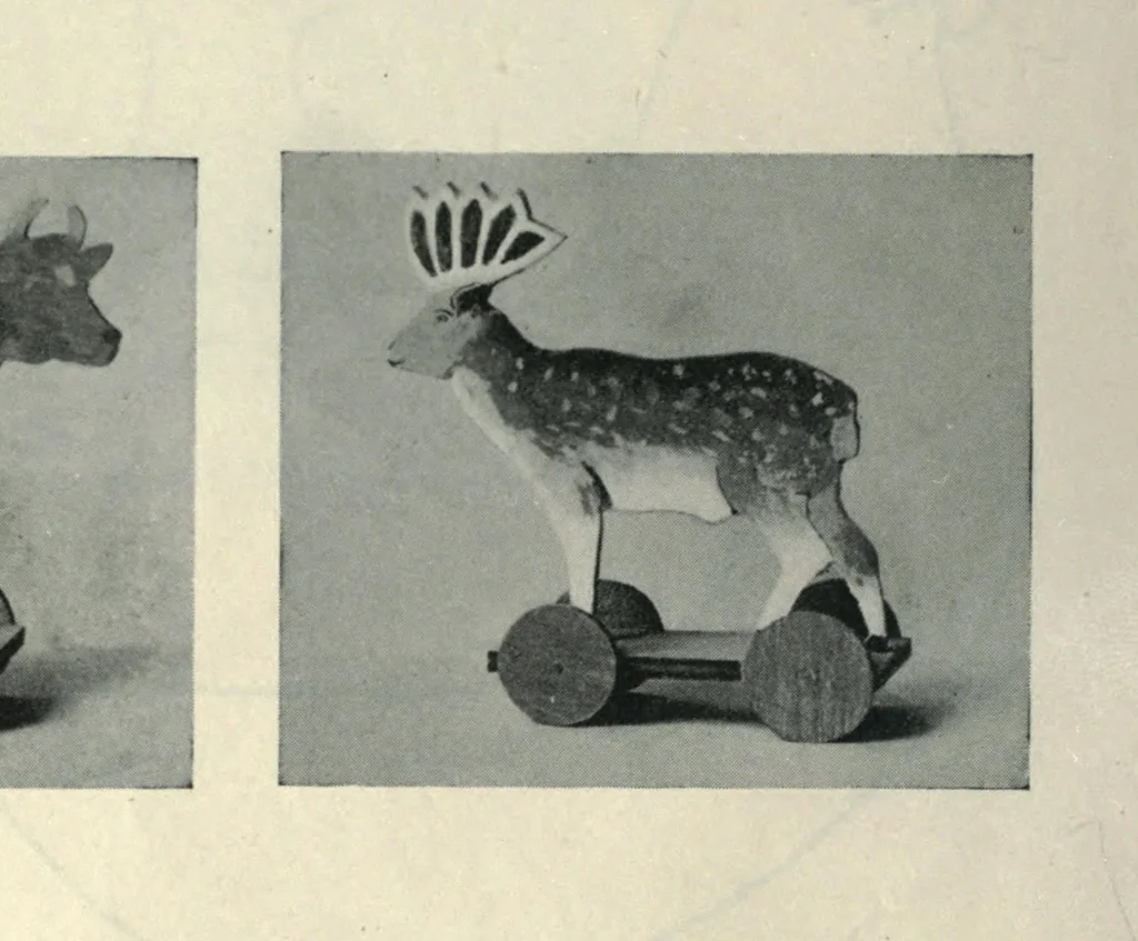 An illustration from Educational toys, consisting chiefly of coping-saw problems for children in the school and the home, 1920, leaf 26