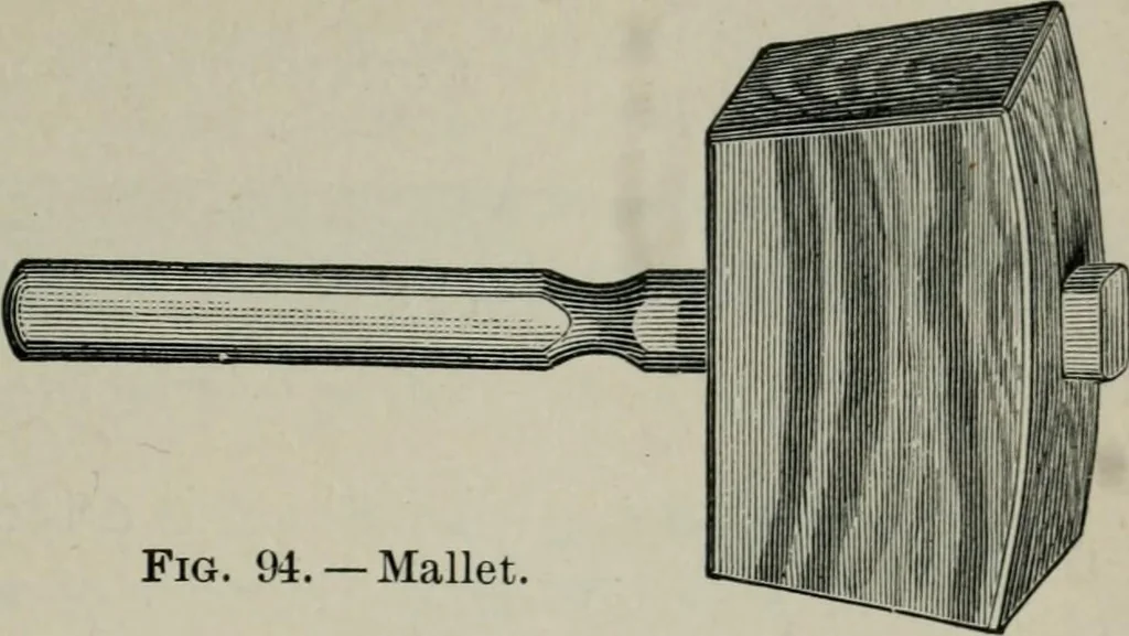 An illustration from Educational woodworking for home and school, 1908, leaf 104