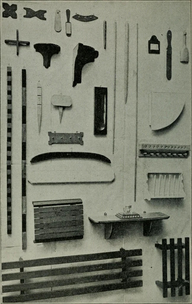 An illustration from Educational woodworking for home and school, 1908, leaf 179