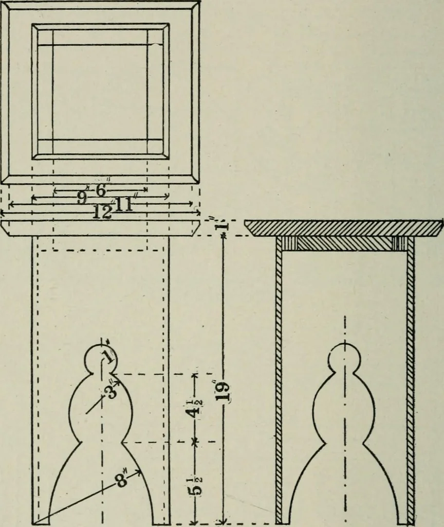An illustration from Educational woodworking for home and school, 1908, leaf 211