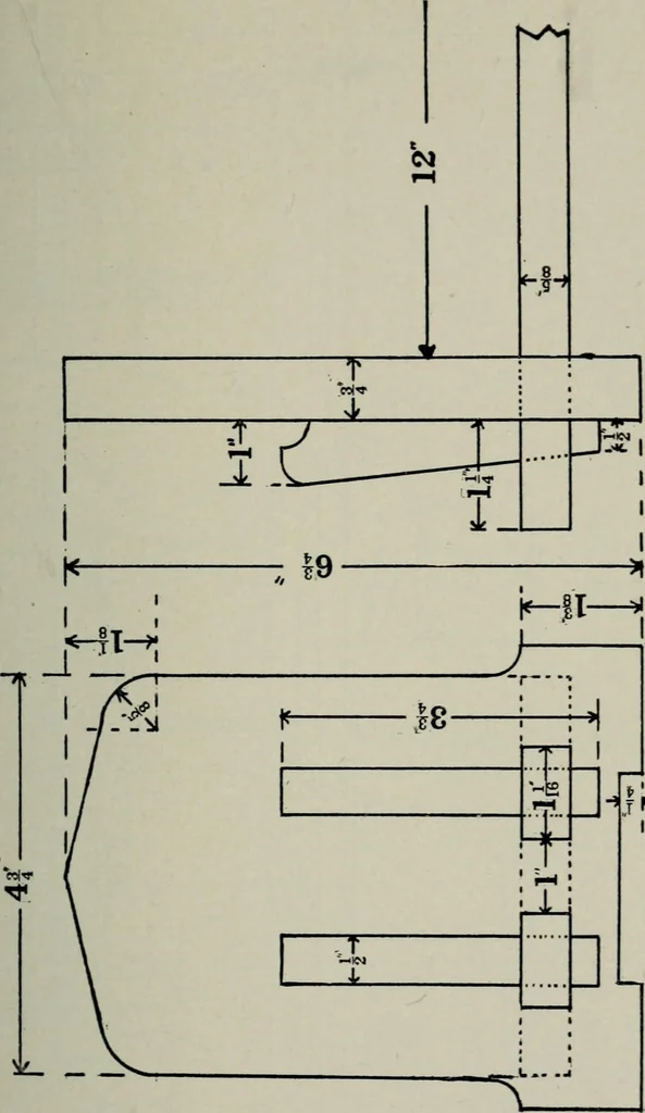 An illustration from Educational woodworking for home and school, 1908, leaf 222