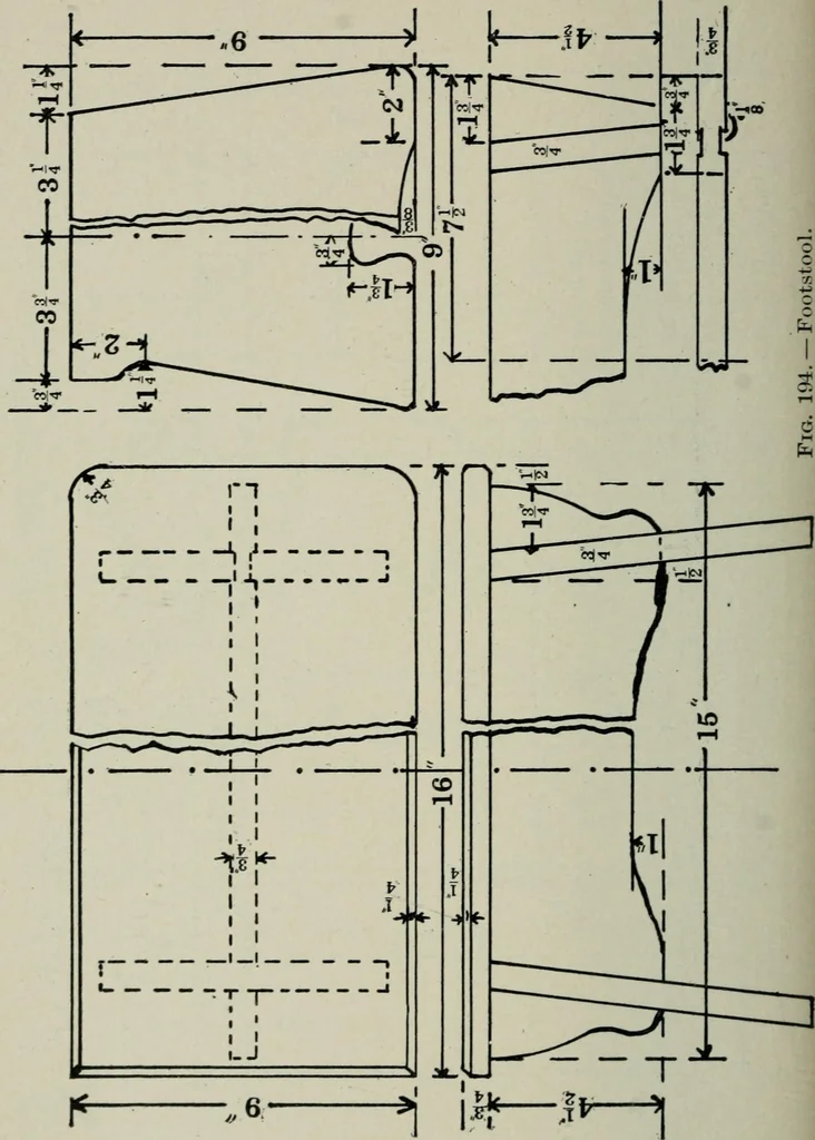 An illustration from Educational woodworking for home and school, 1908, leaf 223