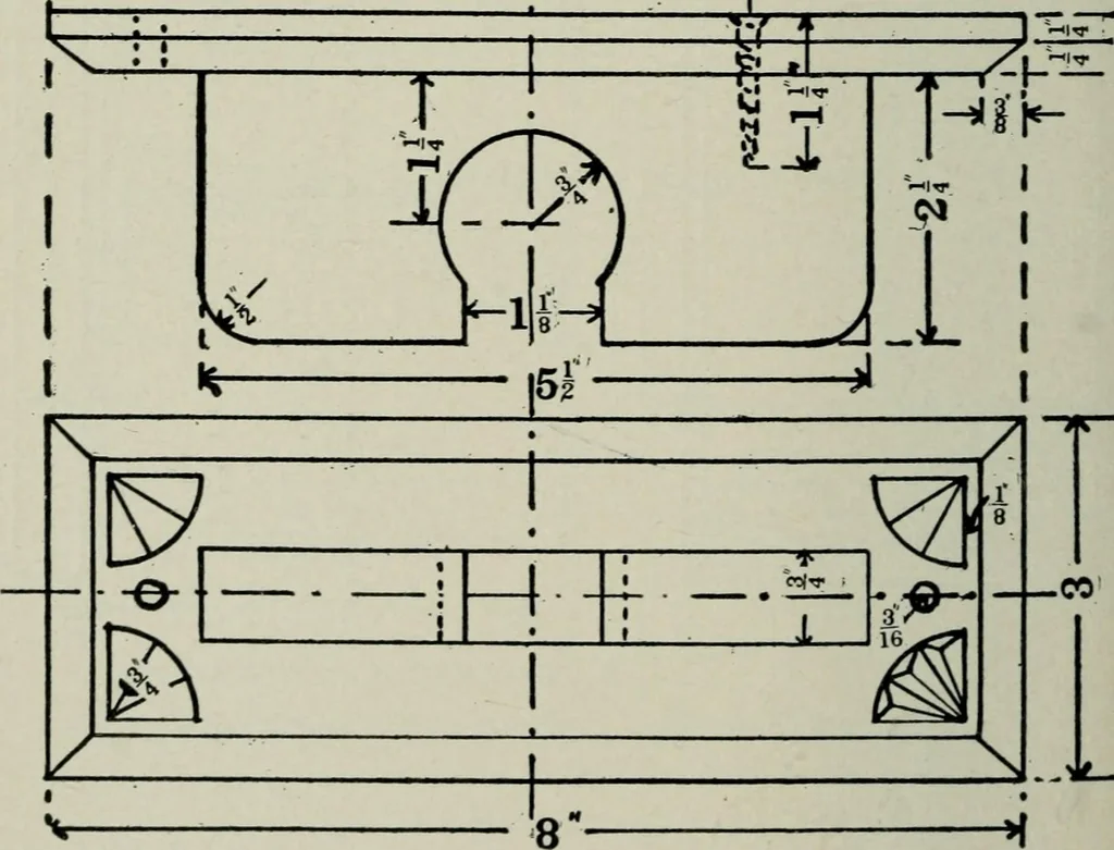 An illustration from Educational woodworking for home and school, 1908, leaf 225