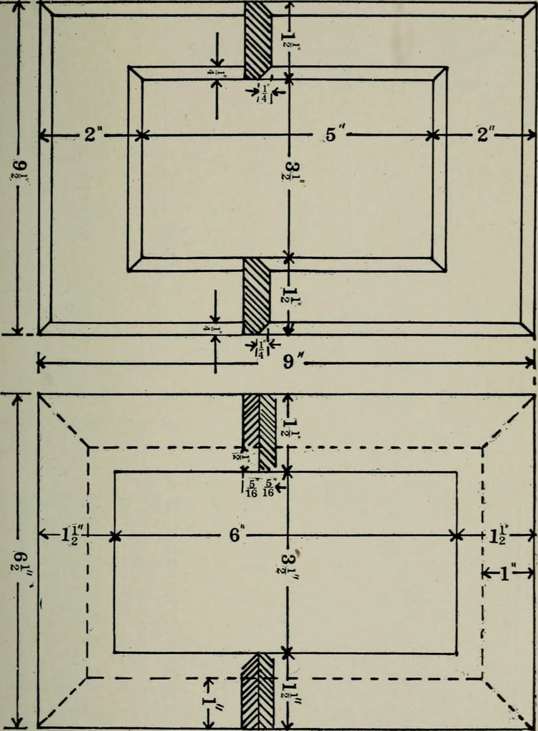 An illustration from Educational woodworking for home and school, 1908, leaf 226