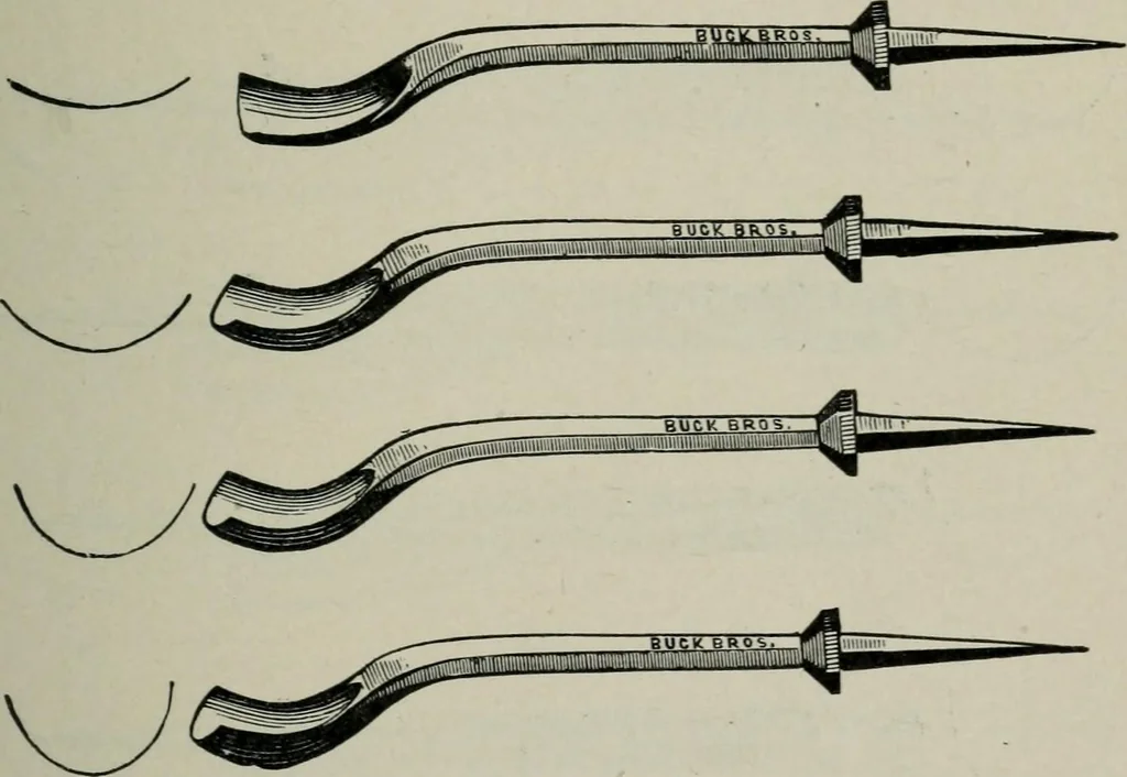 An illustration from Educational woodworking for home and school, 1908, leaf 62