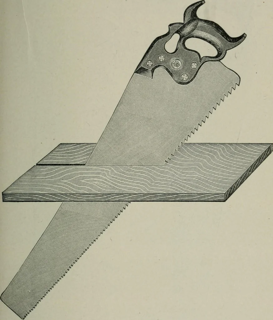 An illustration from Educational woodworking for home and school, 1908, leaf 78