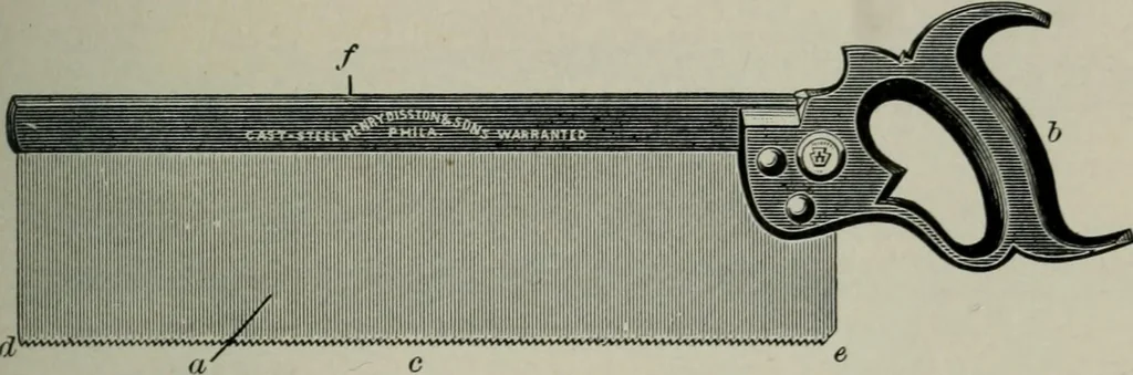 An illustration from Educational woodworking for home and school, 1908, leaf 86