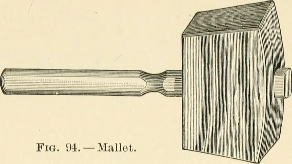 An illustration from Educational woodworking for home and school, 1908, leaf 106