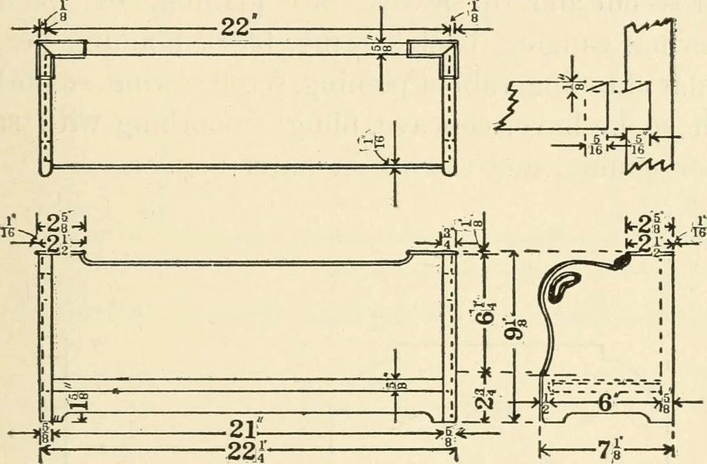 An illustration from Educational woodworking for home and school, 1908, leaf 204