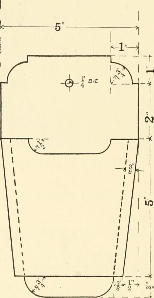 An illustration from Educational woodworking for home and school, 1908, leaf 205