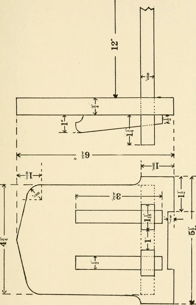 An illustration from Educational woodworking for home and school, 1908, leaf 224