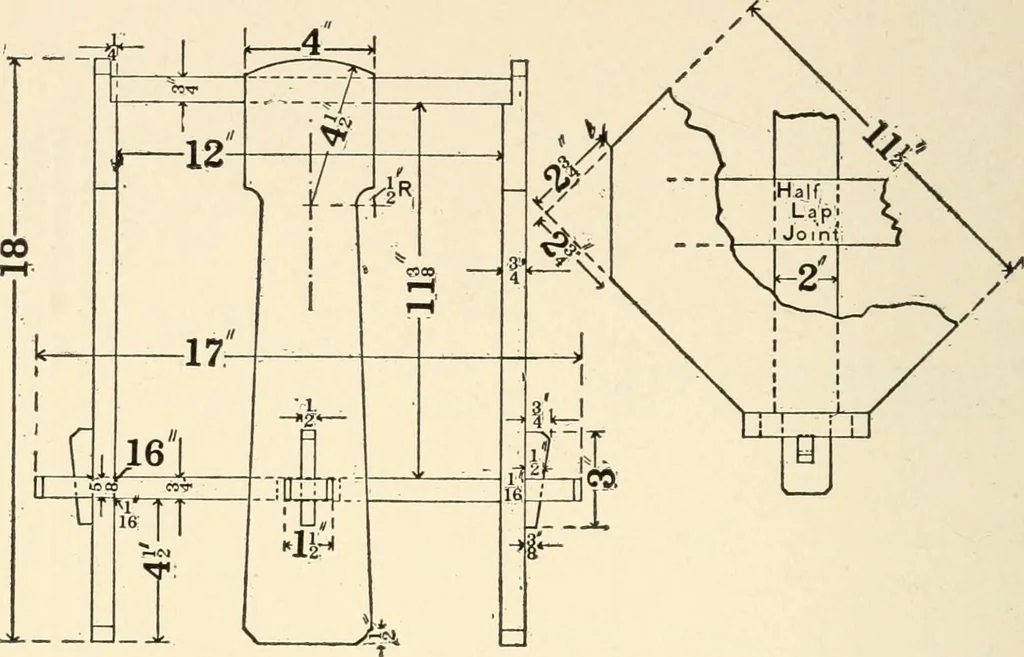 An illustration from Educational woodworking for home and school, 1908, leaf 227