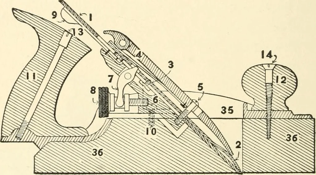 An illustration from Educational woodworking for home and school, 1908, leaf 71