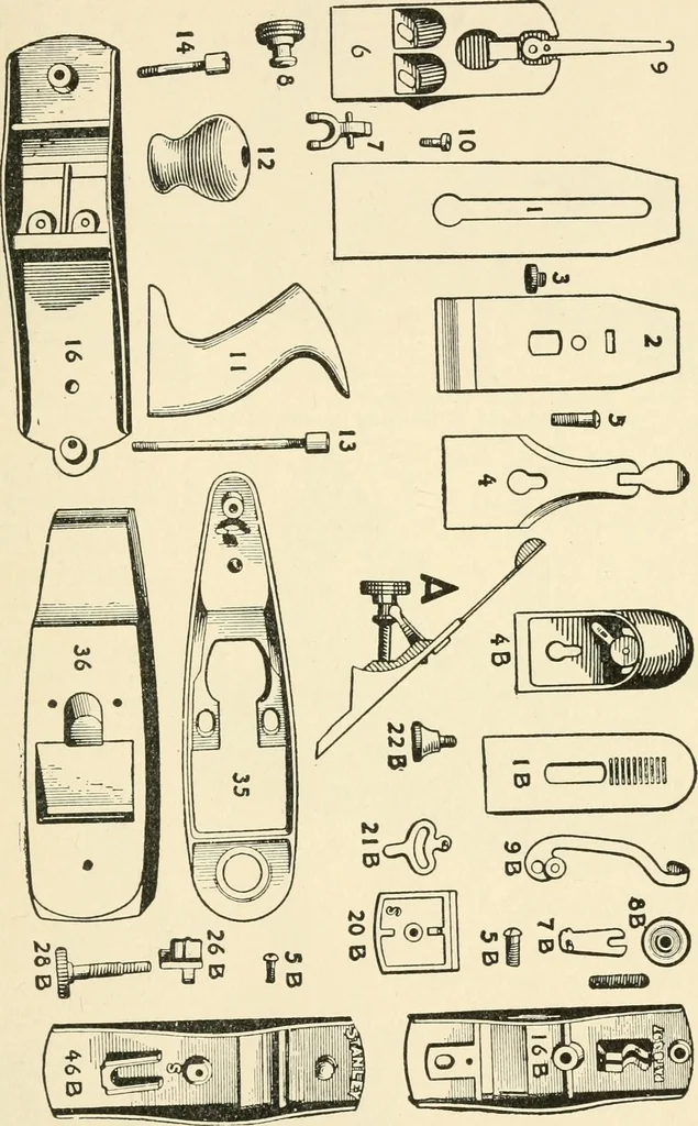 An illustration from Educational woodworking for home and school, 1908, leaf 72