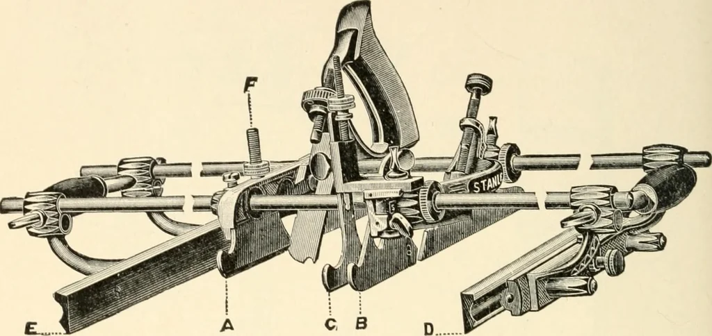 An illustration from Educational woodworking for home and school, 1908, leaf 73