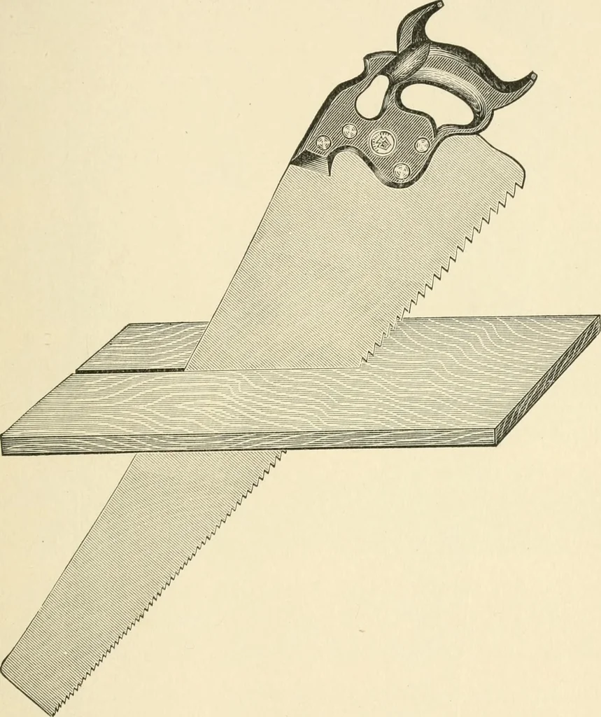 An illustration from Educational woodworking for home and school, 1908, leaf 80