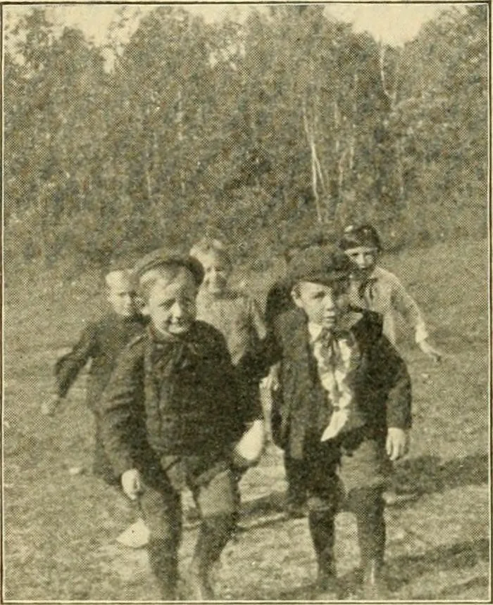 An illustration from Education by plays and games, 1907, leaf 110