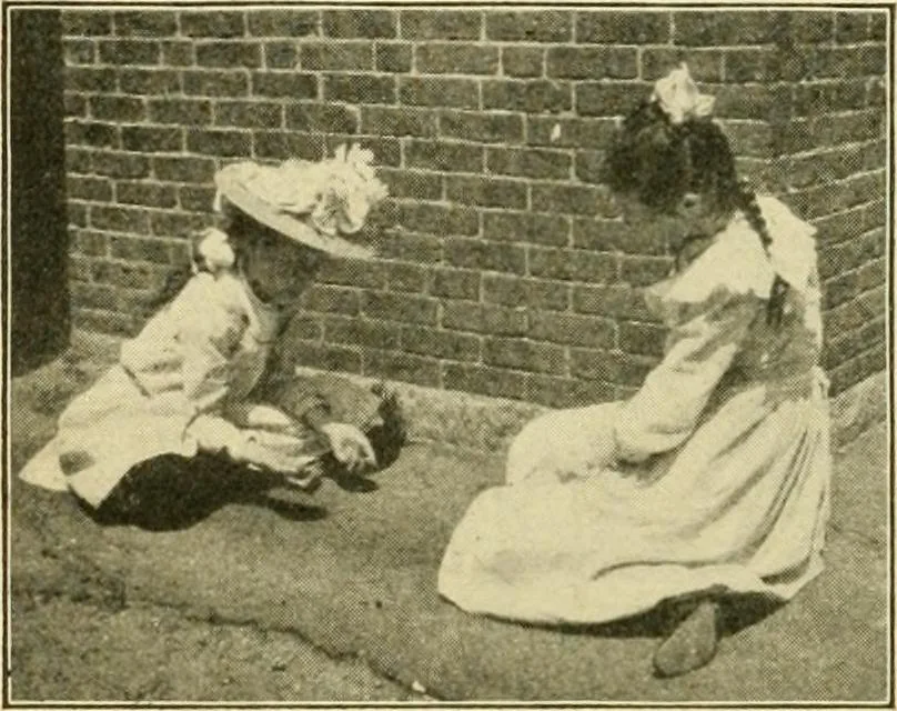 An illustration from Education by plays and games, 1907, leaf 128