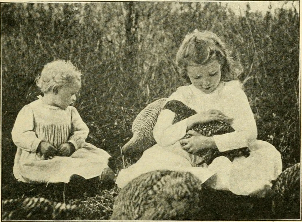 An illustration from Education by plays and games, 1907, leaf 131