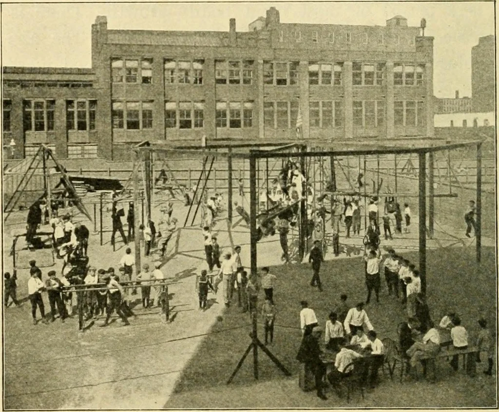An illustration from Education by plays and games, 1907, leaf 220