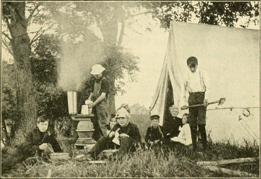 An illustration from Education by plays and games, 1907, leaf 235