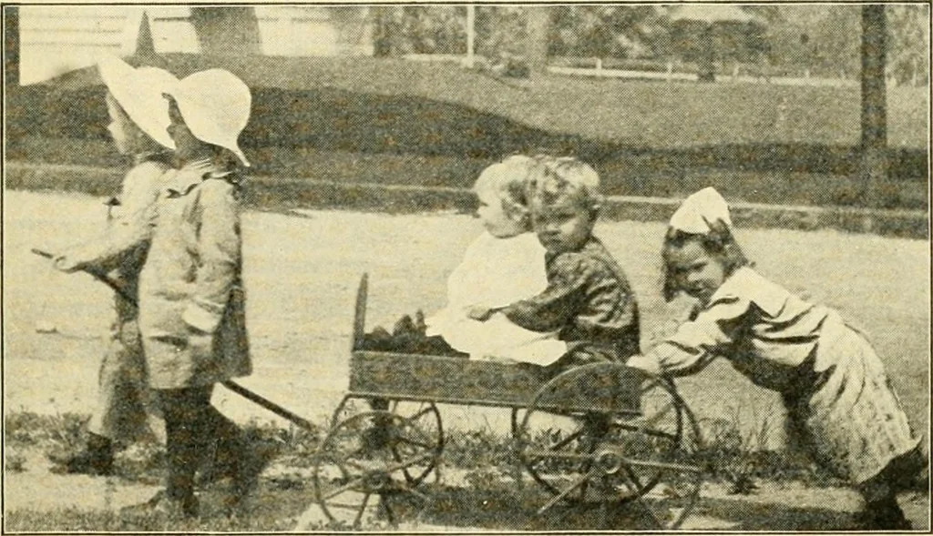 An illustration from Education by plays and games, 1907, leaf 25