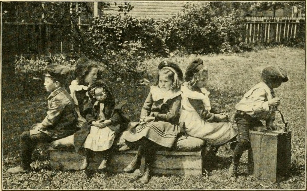 An illustration from Education by plays and games, 1907, leaf 31
