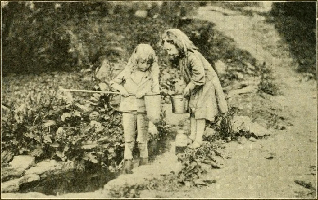An illustration from Education by plays and games, 1907, leaf 46