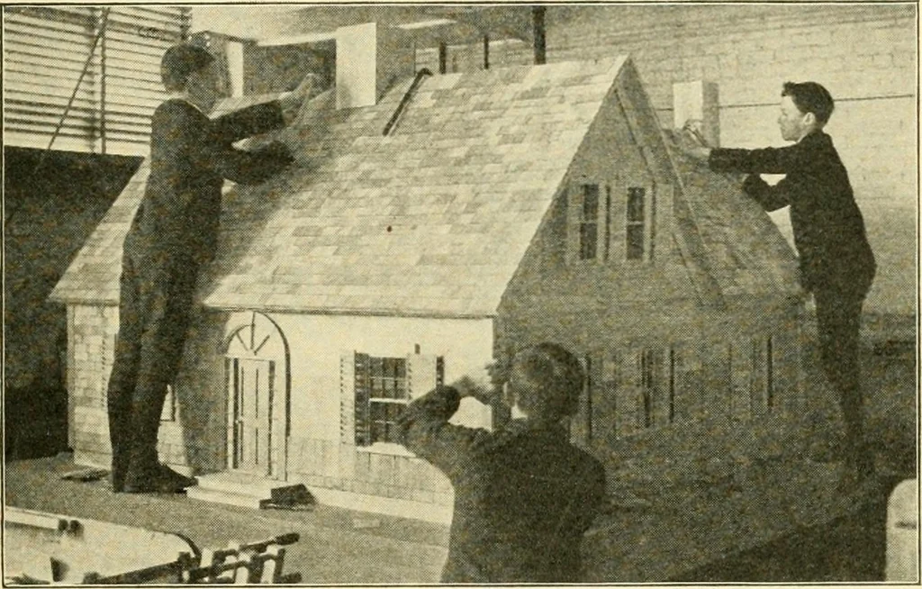 An illustration from Education by plays and games, 1907, leaf 63