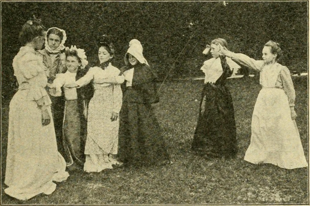An illustration from Education by plays and games, 1907, leaf 75