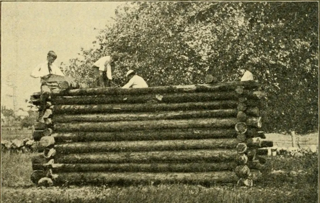 An illustration from Education by plays and games, 1907, leaf 88