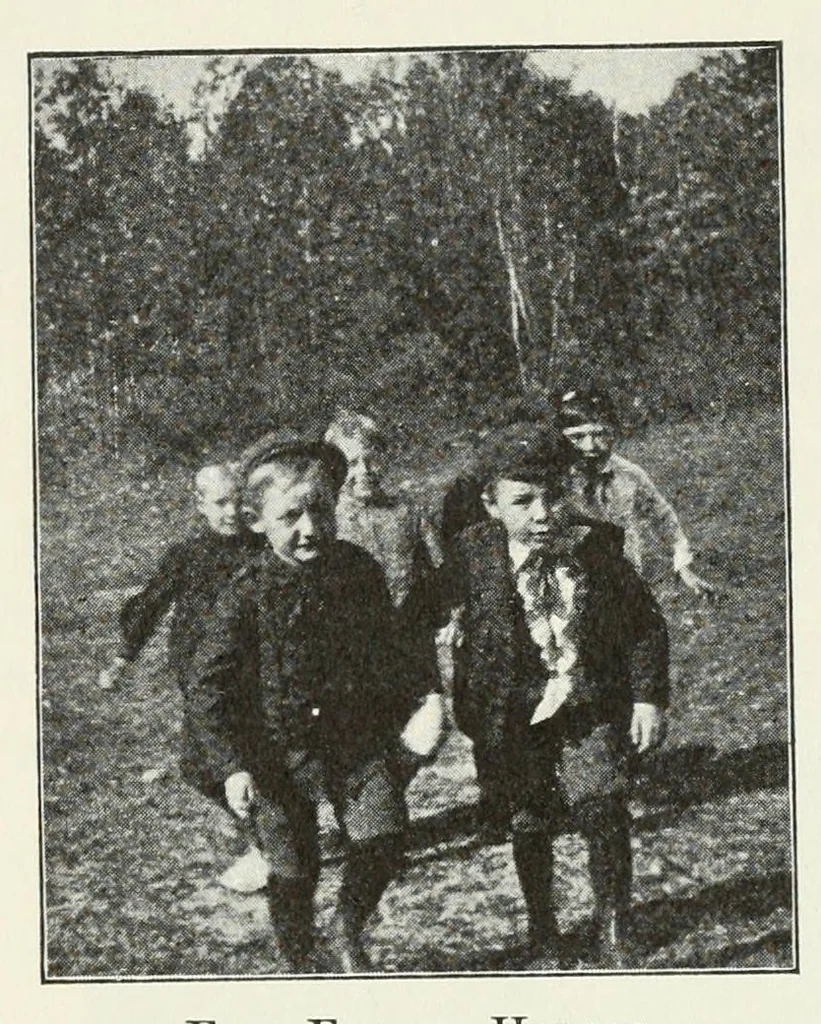 An illustration from Education by plays and games, 1907, leaf 114