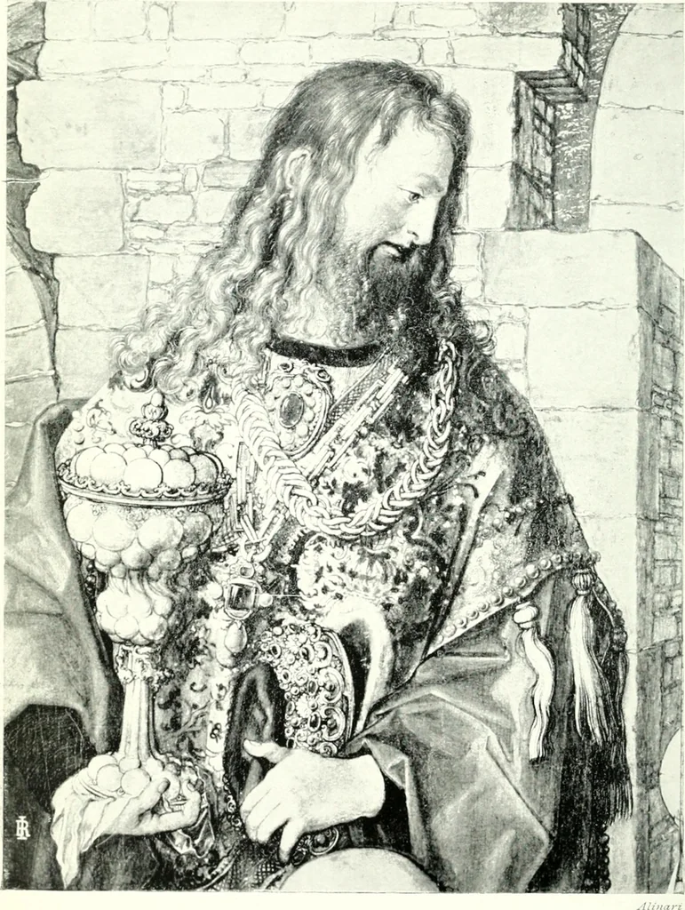 An illustration from The education of an artist, 1906, leaf 201
