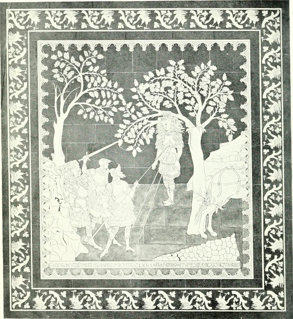 An illustration from The education of an artist, 1906, leaf 213
