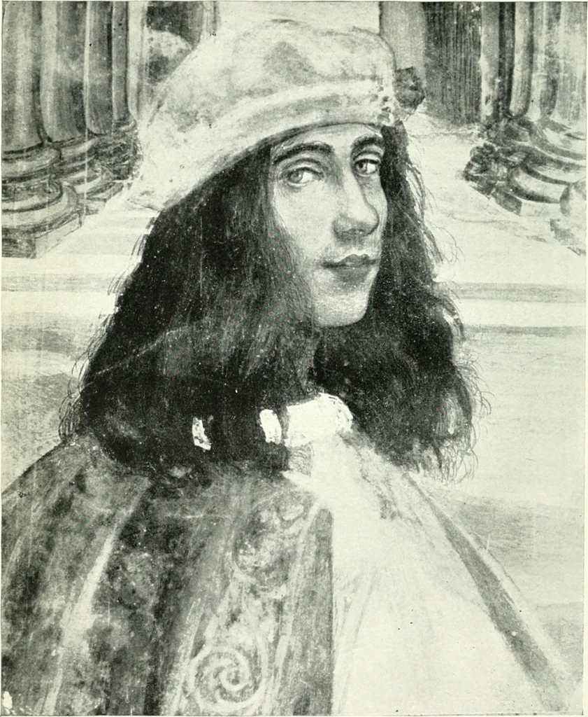 An illustration from The education of an artist, 1906, leaf 217