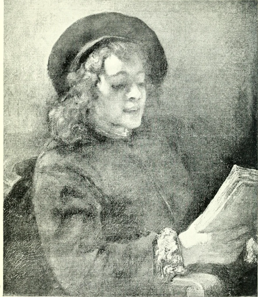 An illustration from The education of an artist, 1906, leaf 305