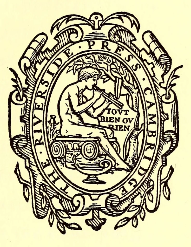 An illustration from The education of Henry Adams; an autobiography, 1918, leaf 9