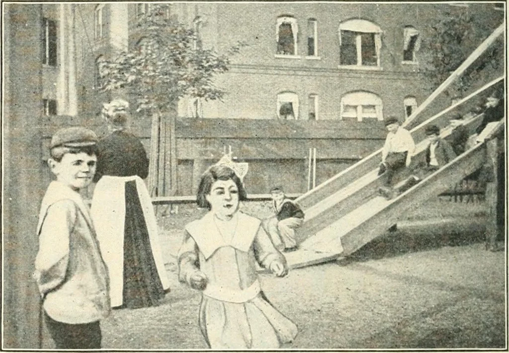 An illustration from Education by plays and games, 1907, leaf 110