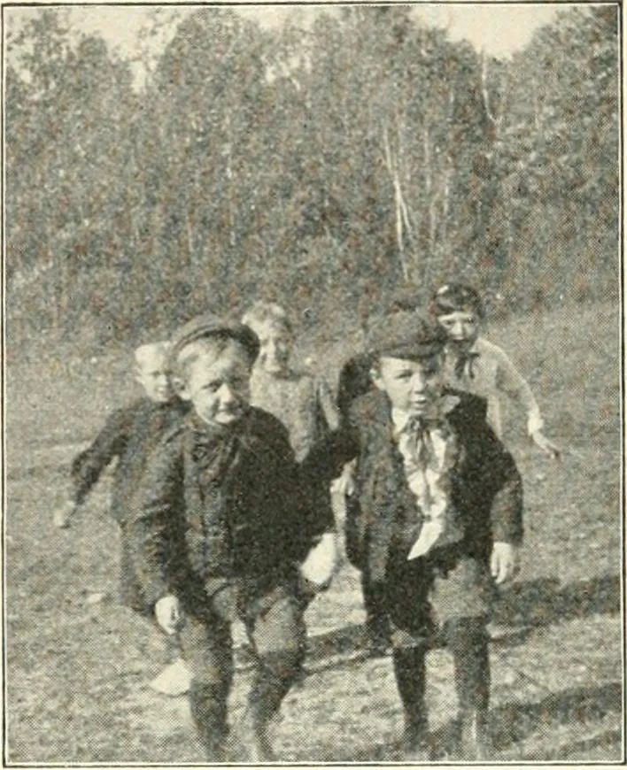 An illustration from Education by plays and games, 1907, leaf 112